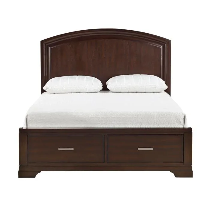 1520CHK-1EK*-Bedroom (3) Eastern King Platform Bed with Footboard Storage