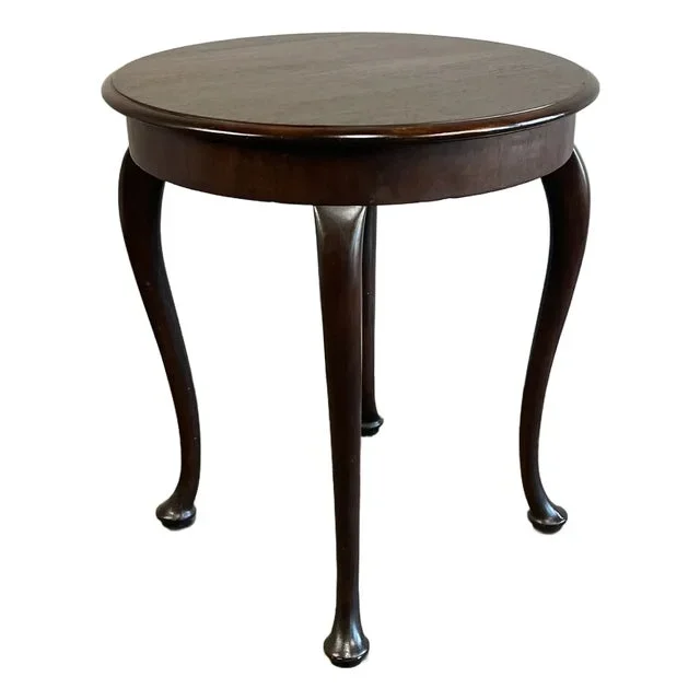 1930s Austrian Queen Anne Styled Side Table
