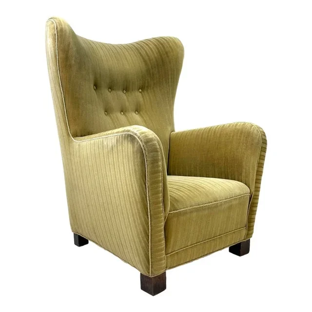 1930s Fritz Hansen Attributed Lounge Chair