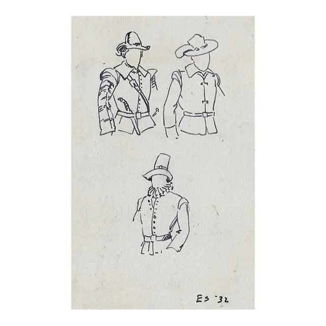 1932 Eunice Starkie Costume Study