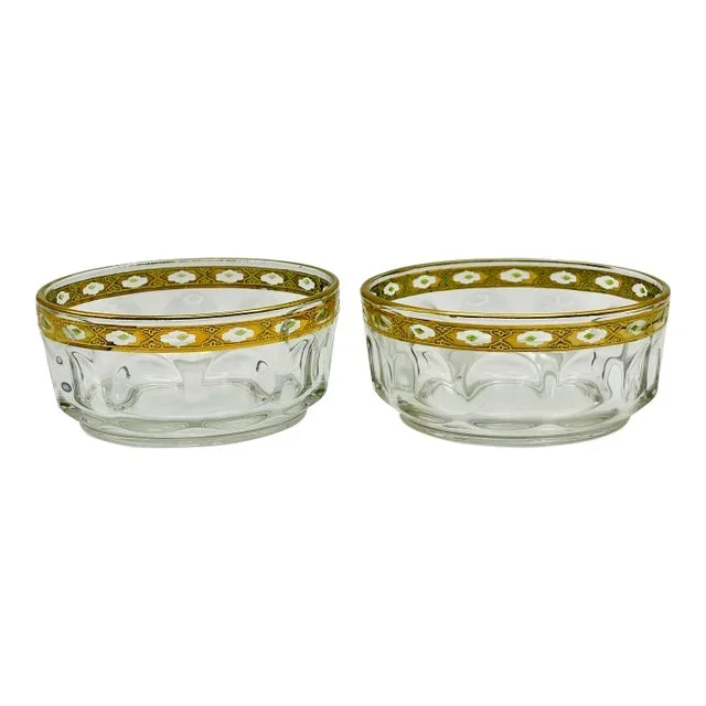 1960’s Culver “Valencia” Snack Bowls- A Pair