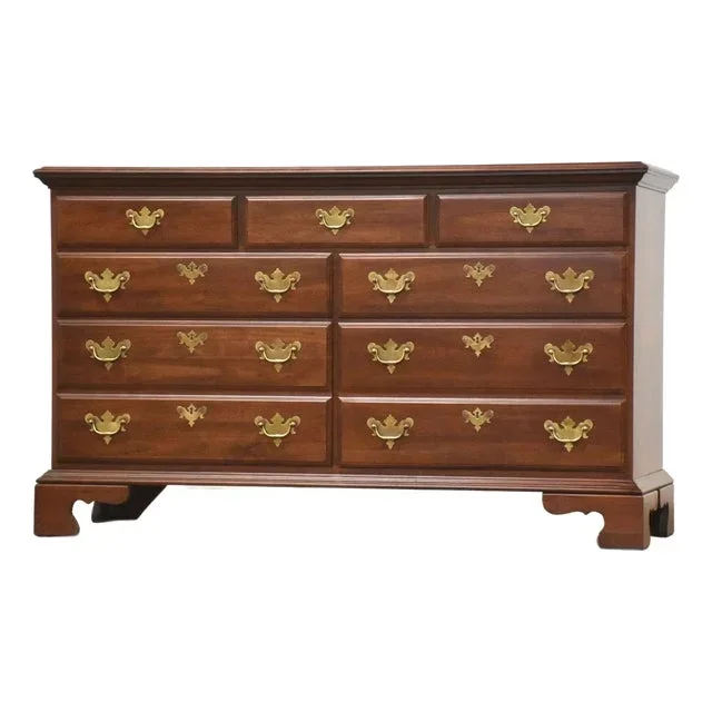 1960s Jamestown Sterling Solid Cherry Dresser