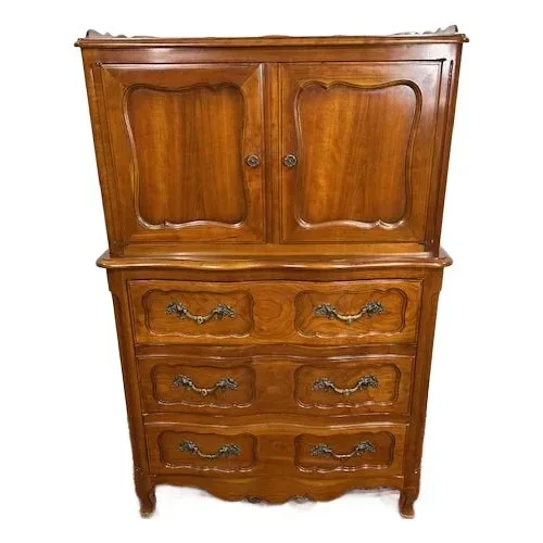 1960s John Widdicomb French Provincial Highboy