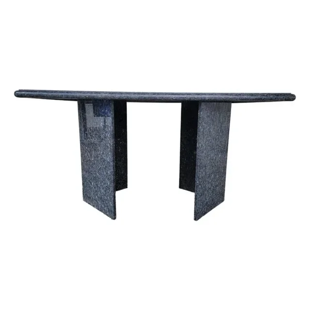 1970s Modern Granite Dining Table