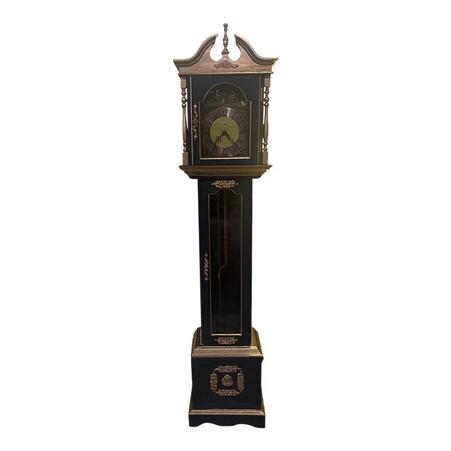 1974 Erhard Jauch Uhrenfabrik Made for Emperor Clock Company Grandfather Clock