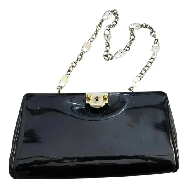 1980s Iconic Venetian Padlocks Shoulder Bag by Roberta Di Camerino