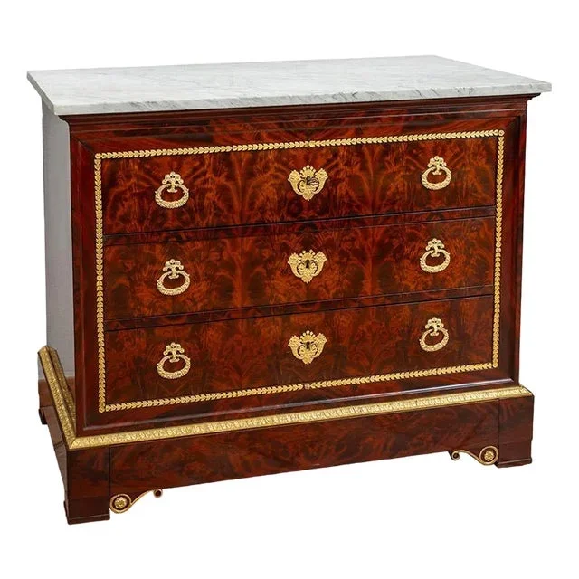 19th Century French Charles X Chest of Drawers