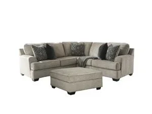 2-piece Sectional With Ottoman