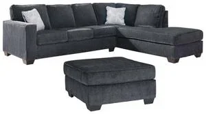 2-piece Sleeper Sectional With Ottoman