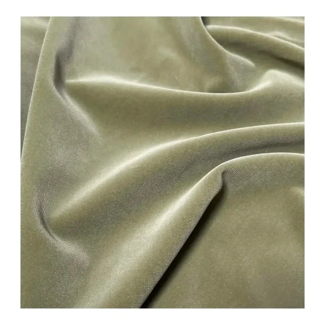 25 Yards of Nancy Corzine Belfast Sage Cotton Velvet Fabric