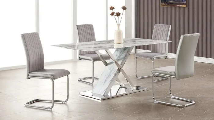 5 Piece Dining Room Set (D1274DT+D4957DC-GR)