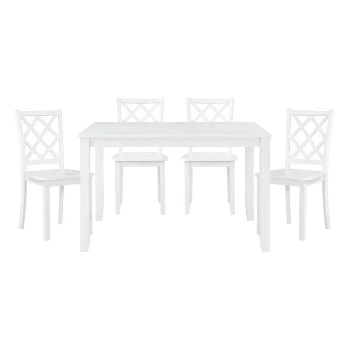 5892WT – 5-Piece Pack Dinette Set