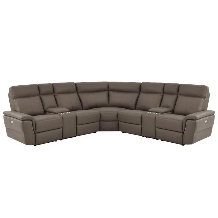 8308*7C1PW – (7)7-Piece Modular Power Reclining Sectional