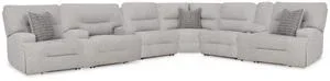 Acklen Place 6-piece Power Reclining Sectional and Power Recliner