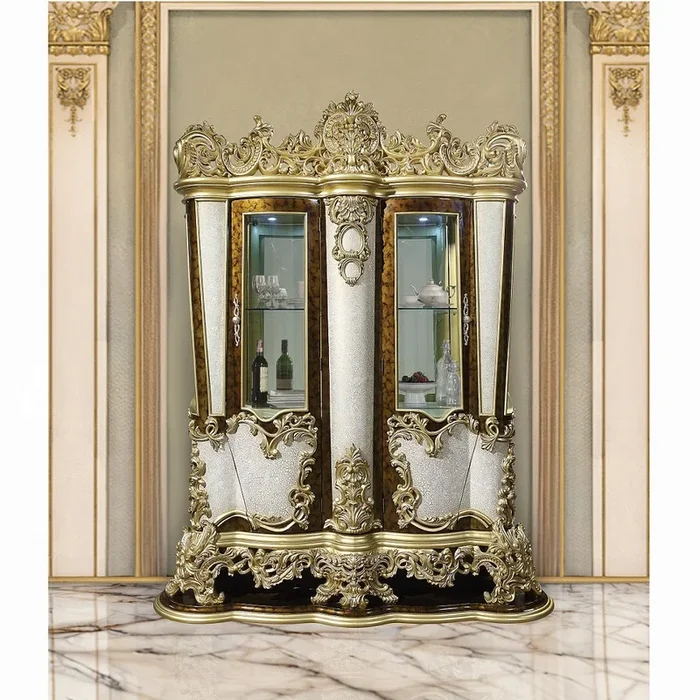 ACME Desiderius Antique Gold Curio Model DN60003