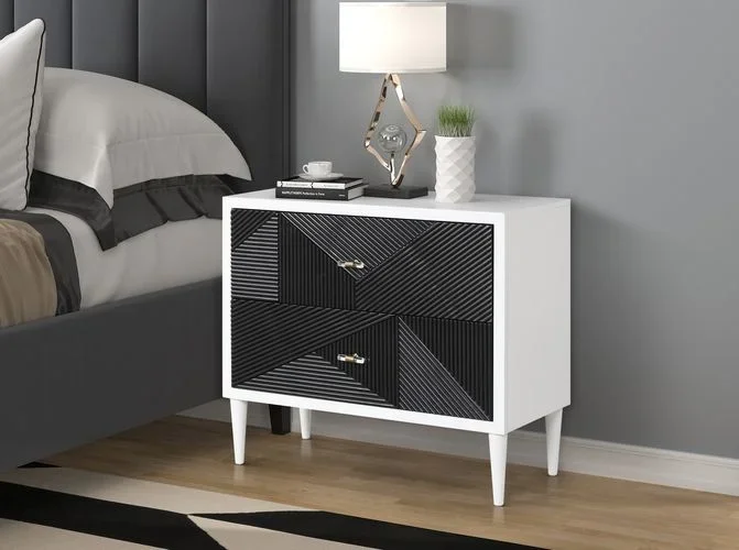ACME Dubni White & Black Finish Model AC00394