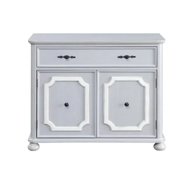 ACME Enyin Gray Finish Cabinet Model 97861