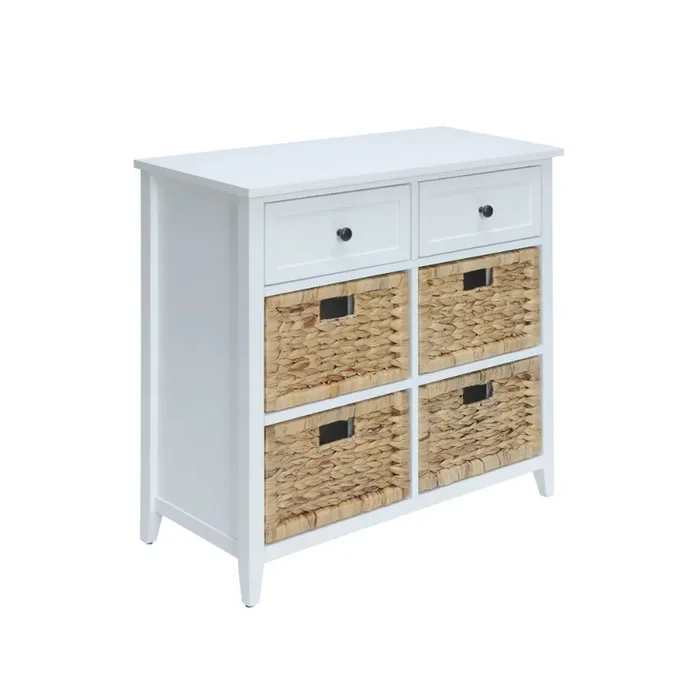 ACME Flavius White Accent Table Model 97416