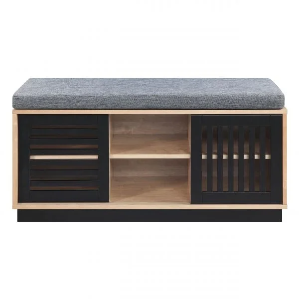 ACME Gamaliel Oak & Espresso Finish Bench Model AC00857