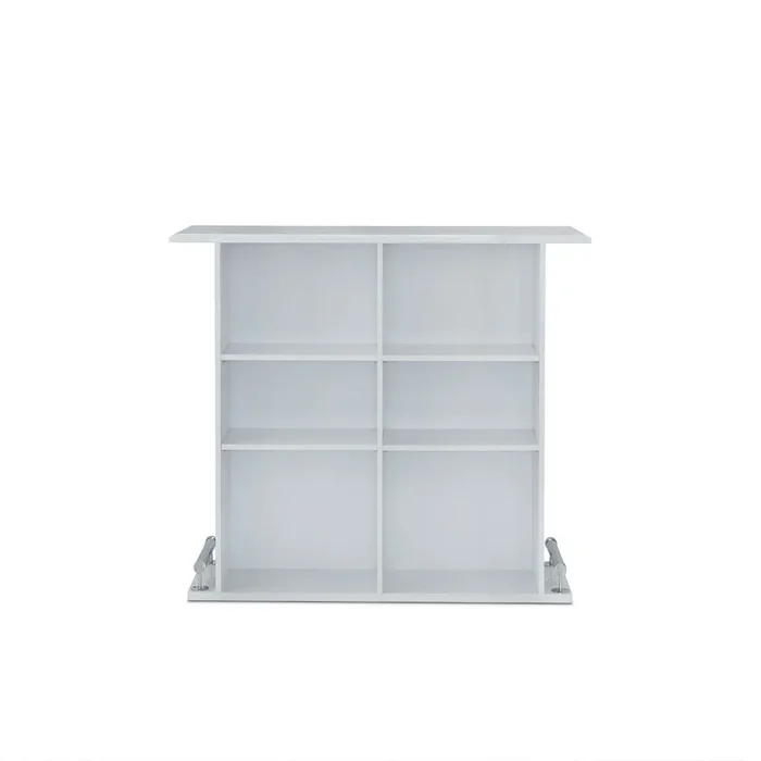 ACME Kite White High Gloss Bar Table Model 72580