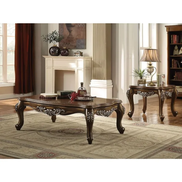 ACME Latisha Antique Oak End Table Model 82117
