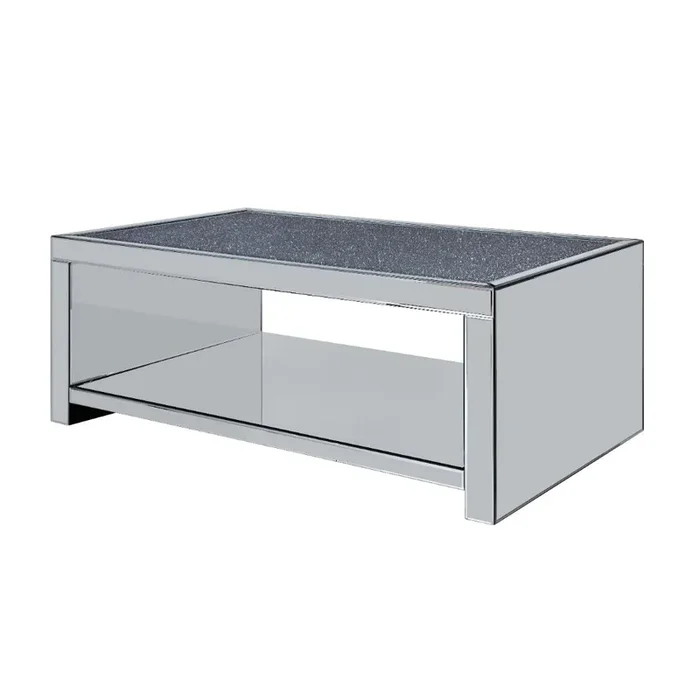 ACME Malish Mirrored Coffee Table Model 83580