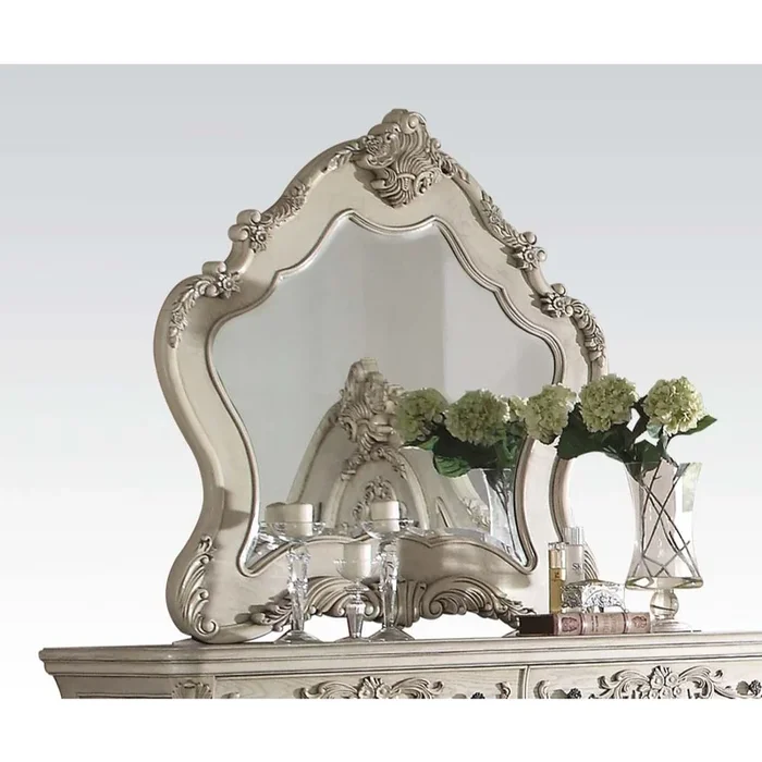 ACME Ragenardus Antique White Mirror Model 27014
