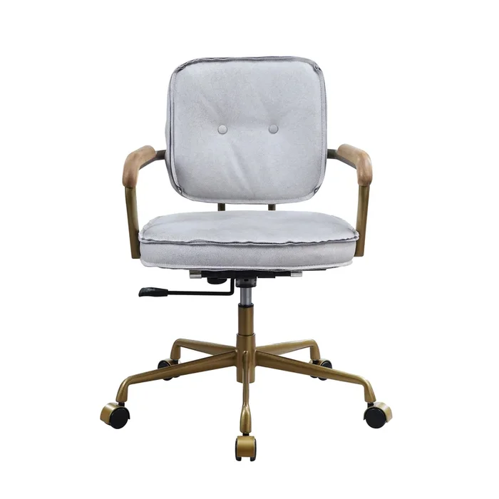 ACME Siecross Vintage White Finish Office Chair Model 93172