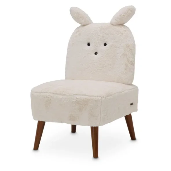 AICO Furniture A La Carte Bunny – Armless Chair in Capri