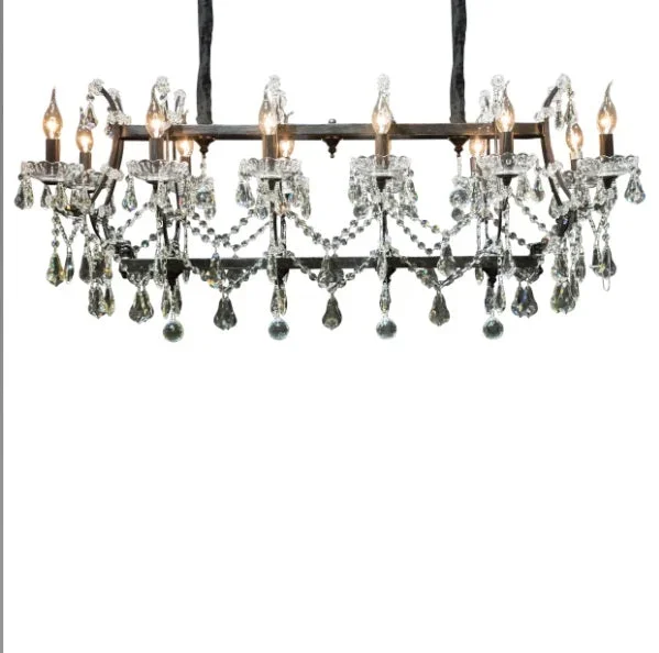 AICO Furniture Lighting Gloucester 12 Light Chandelier