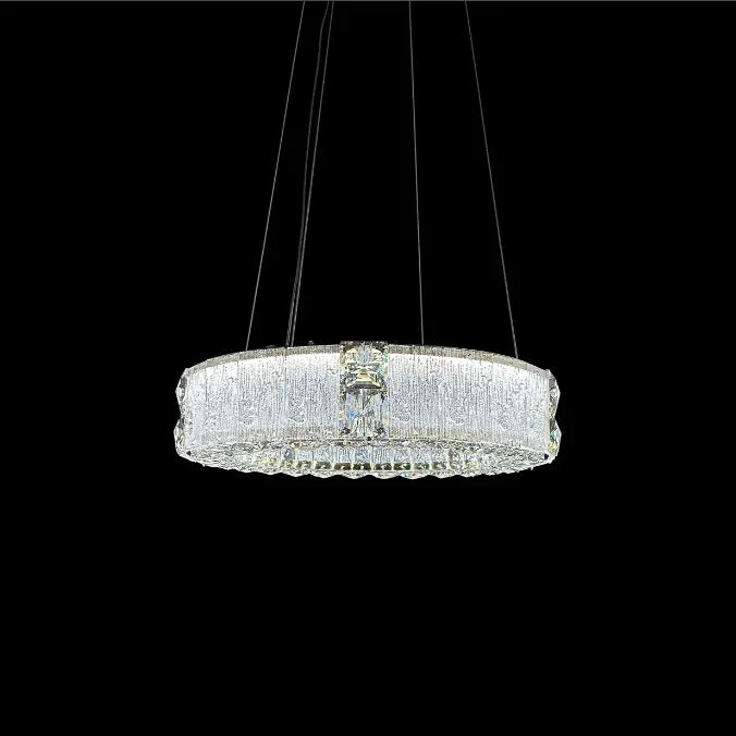 AICO Furniture Lighting Mina Small Round LED Chandelier