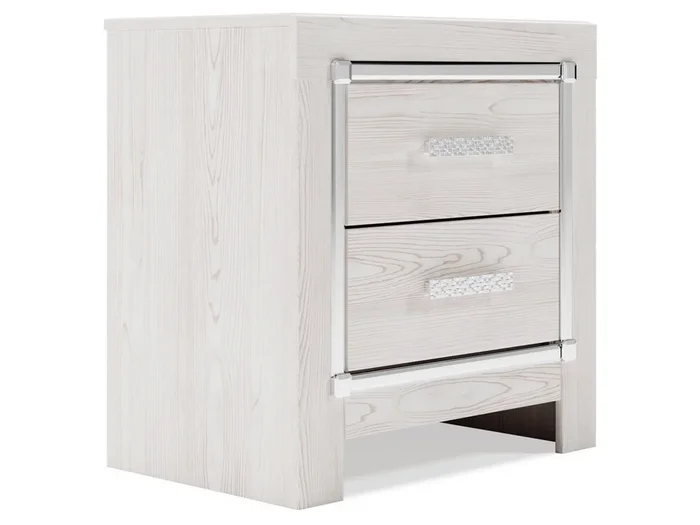 Altyra Nightstand in White