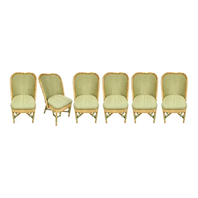 Aluminum Outdoor Dining Chairs by Lane Set of 6