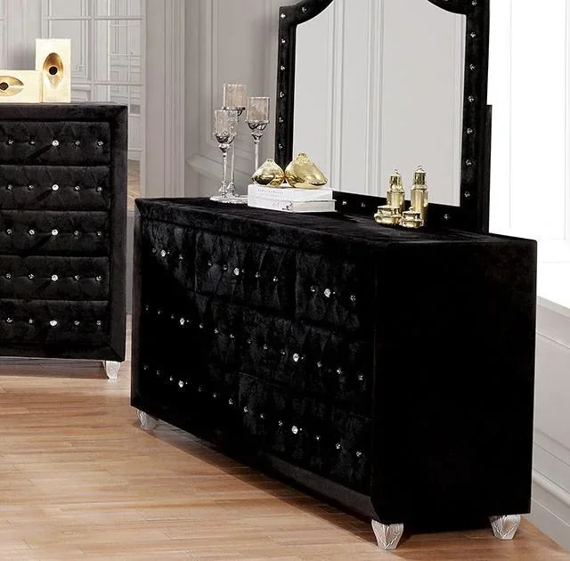 Alzire Black & Gray Dresser