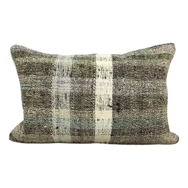 Anatolian Oushak Cushion Cover, 1960s