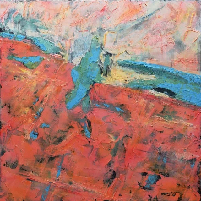 Andrew Francis “Weight Of Air I” Abstract Mixed Media 2019