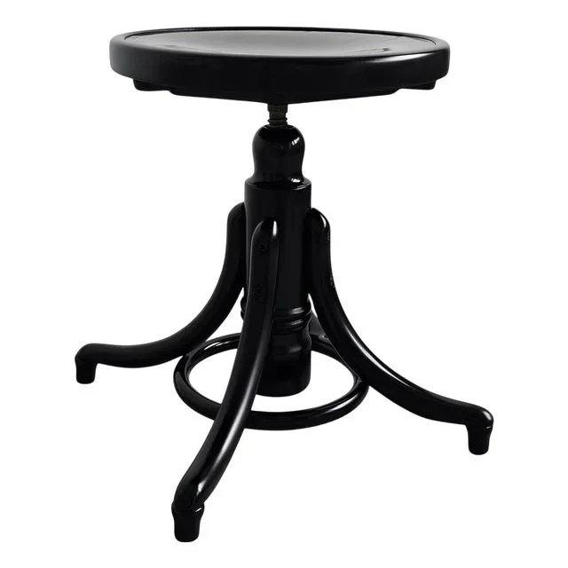 Antique Bentwood Piano Stool attributed to J.J. Kohn for Thonet, Austria, 1900s