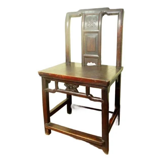 Antique Chinese Ming Chair 5738, Zelkova Wood