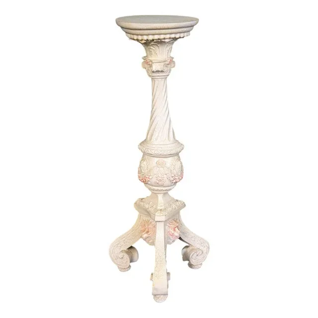 Antique Column Plant Stand
