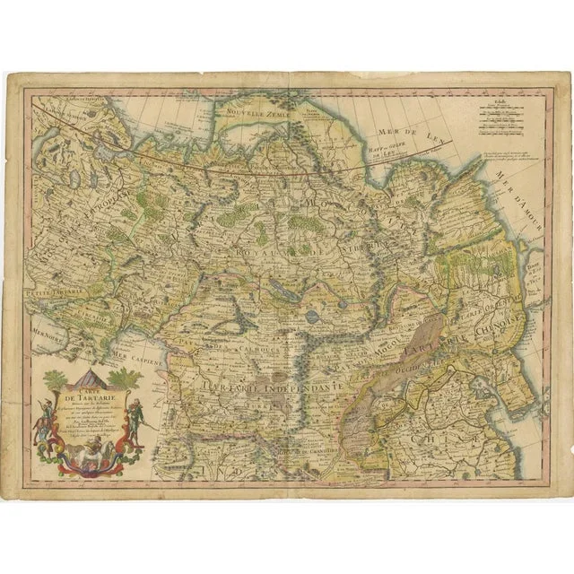 Antique Map of Tartary