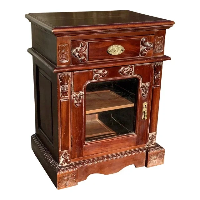 Antique Victorian Night Stand Table