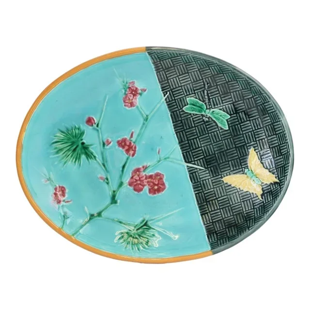 Antique Wedgwood Majolica “Lincoln” Platter