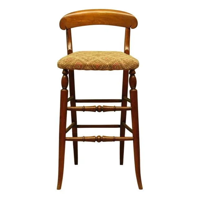 Antique Wooden Cello Stool, 1890s