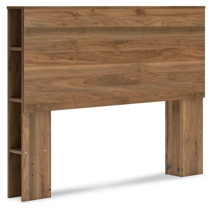 Aprilyn – Honey – Full Bookcase Headboard