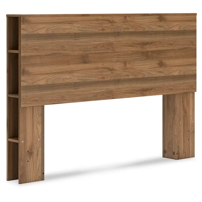 Aprilyn – Honey – Queen Bookcase Headboard