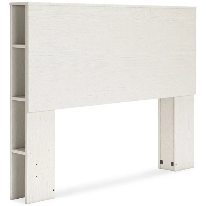 Aprilyn – White – Full Bookcase Headboard