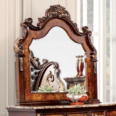 AQUILINA Mirror, Dark Cherry/Oak / FM7422CH-M