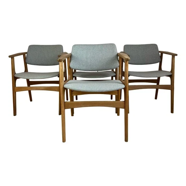 Armchairs, Denmark, 1960s, Set of 4