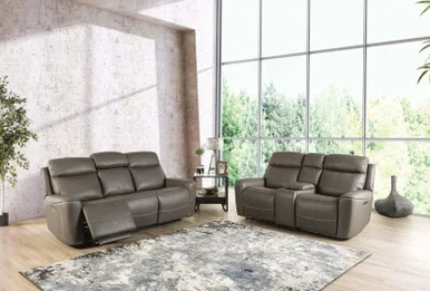 ARTEMIA Power Sofa + Loveseat / CM9922GY-PM-2PC