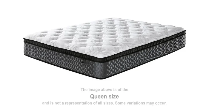 ASHLEY FURNITURE 12 Inch Pocketed Hybrid California King Mattress M59051 | Valley Furniture & Applia…